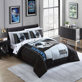 Carolina Panthers Status Bed In A Bag Queen