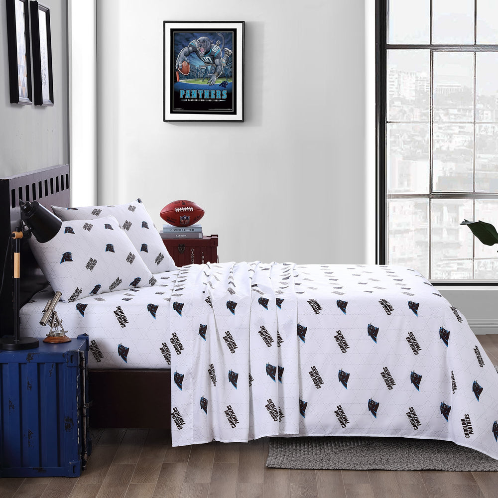 Carolina Panthers Command Sheet Set Full