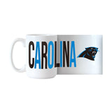Carolina Panthers Overtime 15 oz Sublimated Mug - Logo Brands - Flyclothing LLC