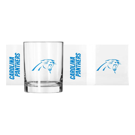 Carolina Panthers 14oz Gameday Rocks Glass - Logo Brands - Flyclothing LLC