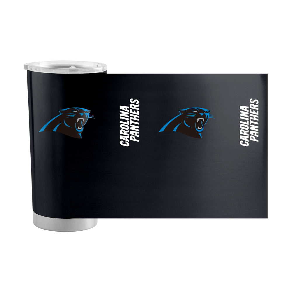 Carolina Panthers 20oz Gameday Stainless Tumbler - Logo Brands - Flyclothing LLC