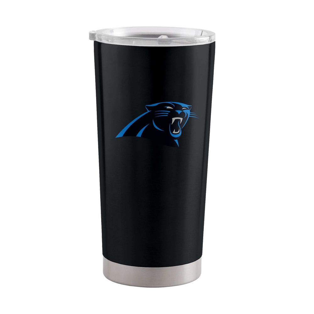 Carolina Panthers-Letterman-20oz Stainless Tumbler - Logo Brands - Flyclothing LLC