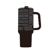 Carolina Panthers 40oz Replay Powder Coat Tumbler