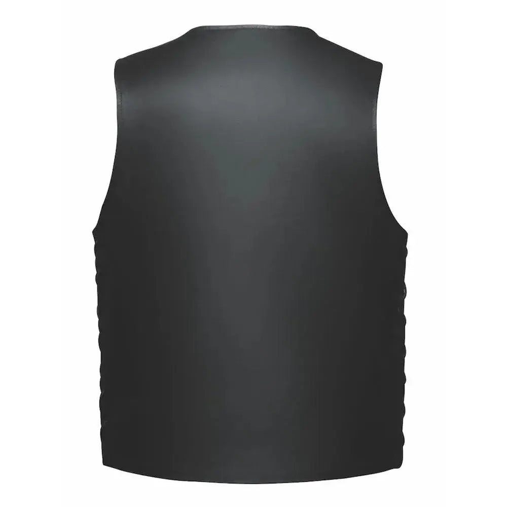 Madrid - Men's Premium Leather Motorcycle Vest - Unik Just for Bikers - Flyclothing LLC