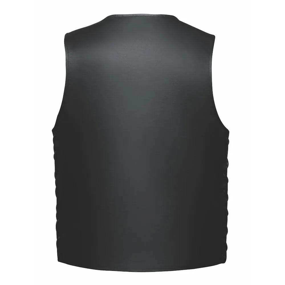 Madrid - Mens Premium Leather Vest - Unik Just for Bikers - Flyclothing LLC