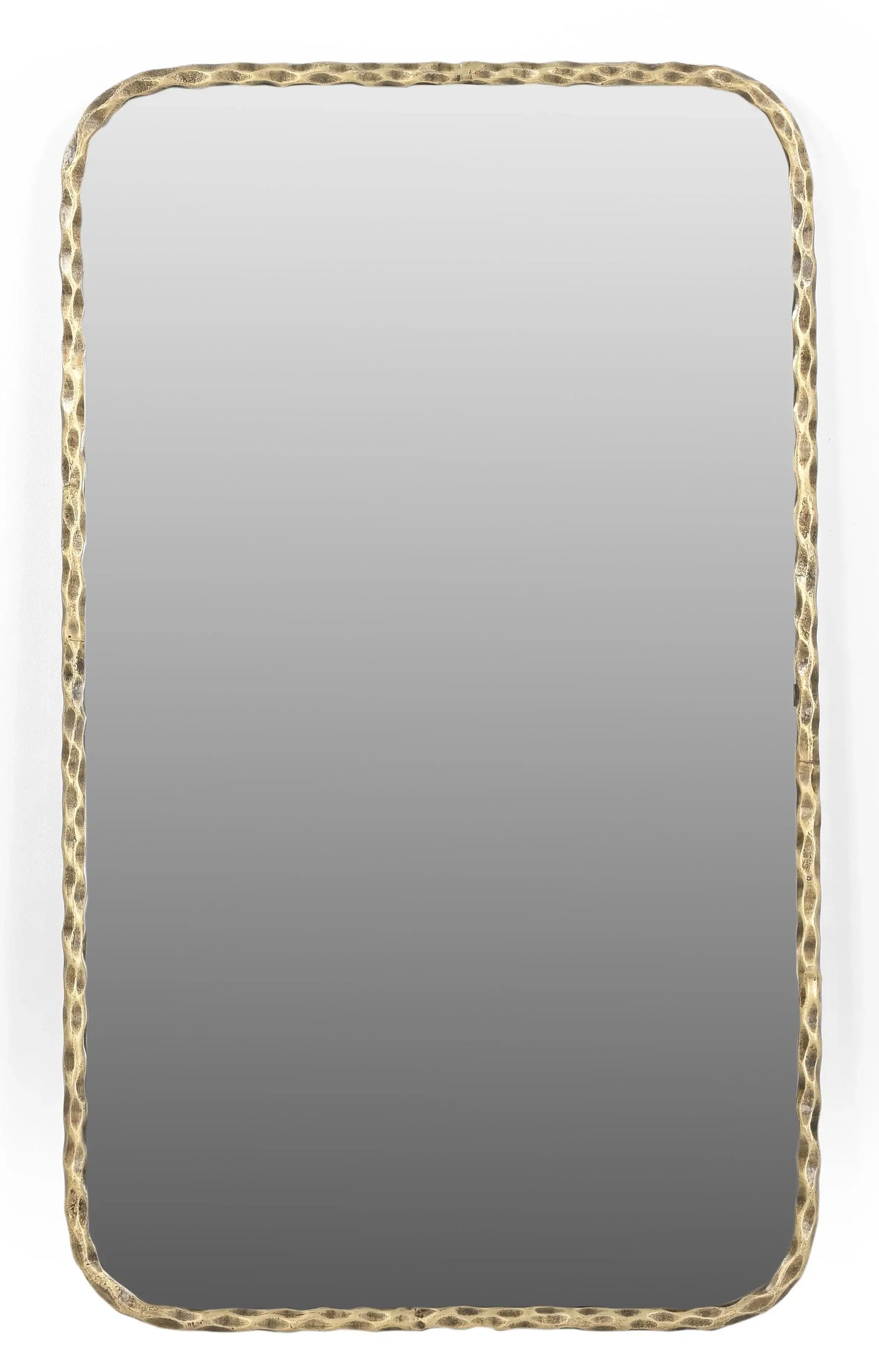 48" Brass Iron Framed Accent Mirror - Homeroots - Flyclothing LLC