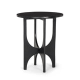18" Black Iron and Metal Tray Table - Homeroots - Flyclothing LLC