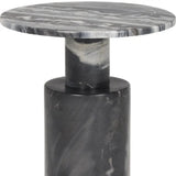 16" Gray Stone and Wood Tray Table - Homeroots - Flyclothing LLC