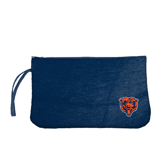 Chicago Bears Crosshatch Wristlet - Logo Brands - Flyclothing LLC
