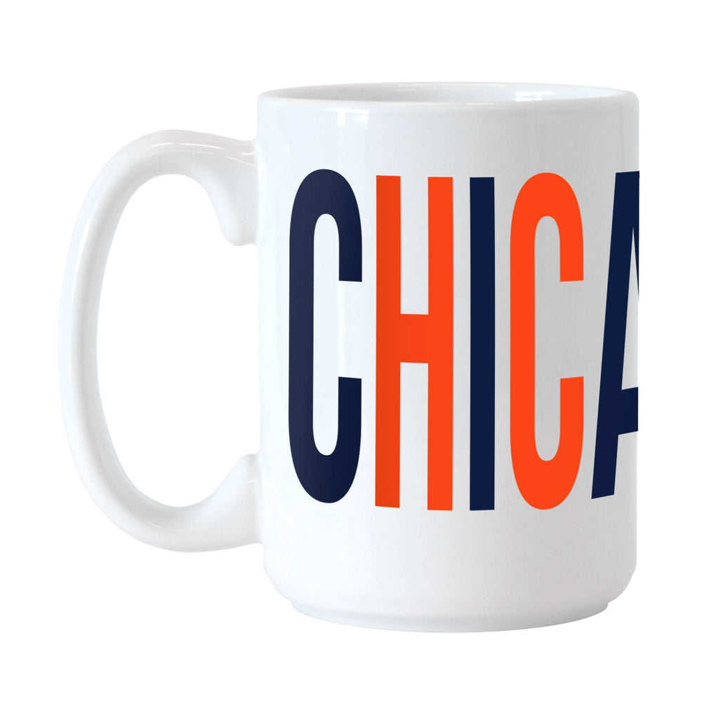 Chicago Bears 15oz Overtime Sublimated Mug - Logo Brands - Flyclothing LLC