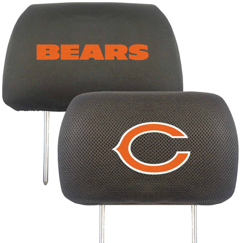 NFL - Chicago Bears Head Rest Cover - Logo Brands - Flyclothing LLC
