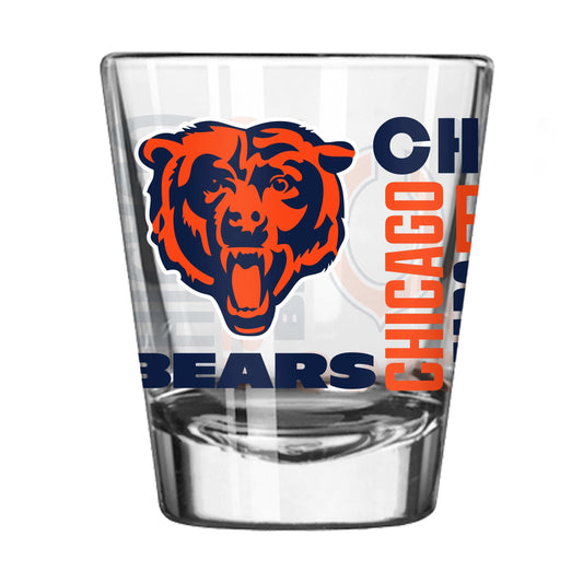 Chicago Bears 2oz Spirit Shot Glass - Logo Brands - Flyclothing LLC