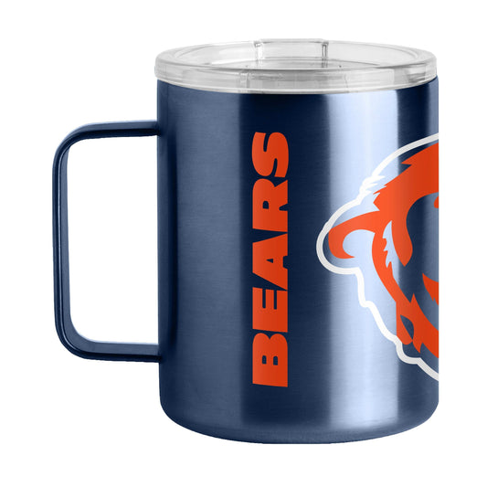 Chicago Bears 15oz Hype Stainless Steel Mug - Logo Brands - Flyclothing LLC