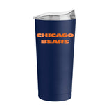 Chicago Bears 20oz Retro Stainless Steel Tumbler - Logo Brands - Flyclothing LLC