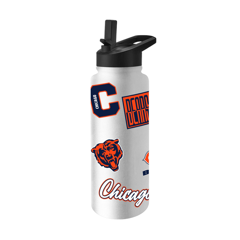 Chicago Bears Dreamweave 34oz Quencher Bottle - Logo Brands - Flyclothing LLC