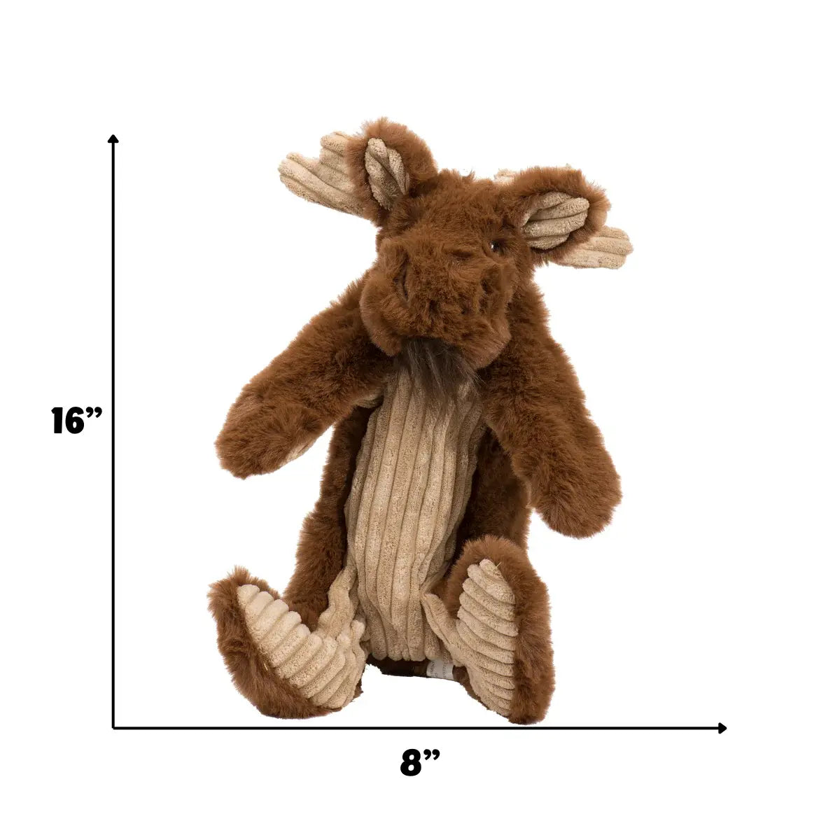 Maple Moose X-Brace™ Durable Plush Dog Toy - HuggleHounds - Flyclothing LLC