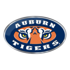 Auburn Tigers Heavy Duty Aluminum Embossed Color Emblem - Alternate - Auburn