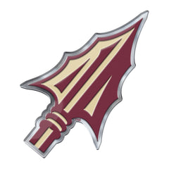 Florida State Seminoles Heavy Duty Aluminum Embossed Color Emblem - Alternate - Florida State
