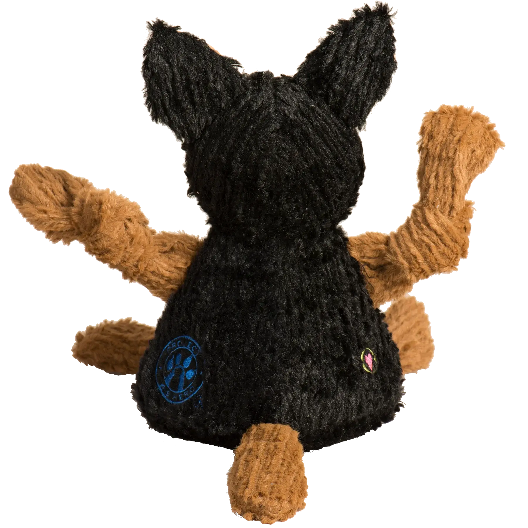 HuggleCause™, Project K-9 Hero, K-9 Chief Knottie® Plush Dog Toy, Large - HuggleHounds - Flyclothing LLC