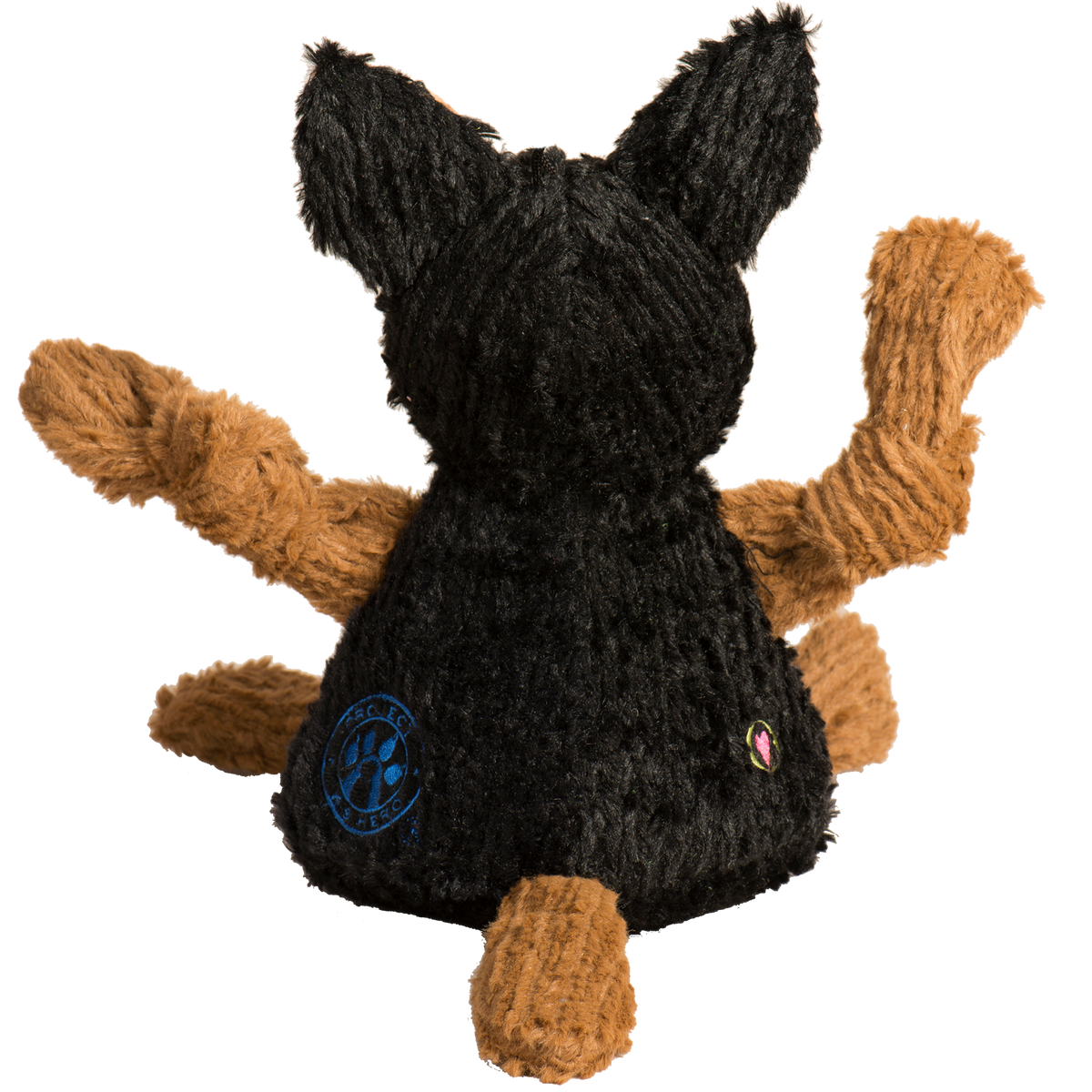 HuggleCause™, Project K-9 Hero, K-9 Chief Knottie® Plush Dog Toy, Large - HuggleHounds - Flyclothing LLC