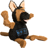 HuggleCause™, Project K-9 Hero, K-9 Chief Knottie® Plush Dog Toy, Large - HuggleHounds - Flyclothing LLC