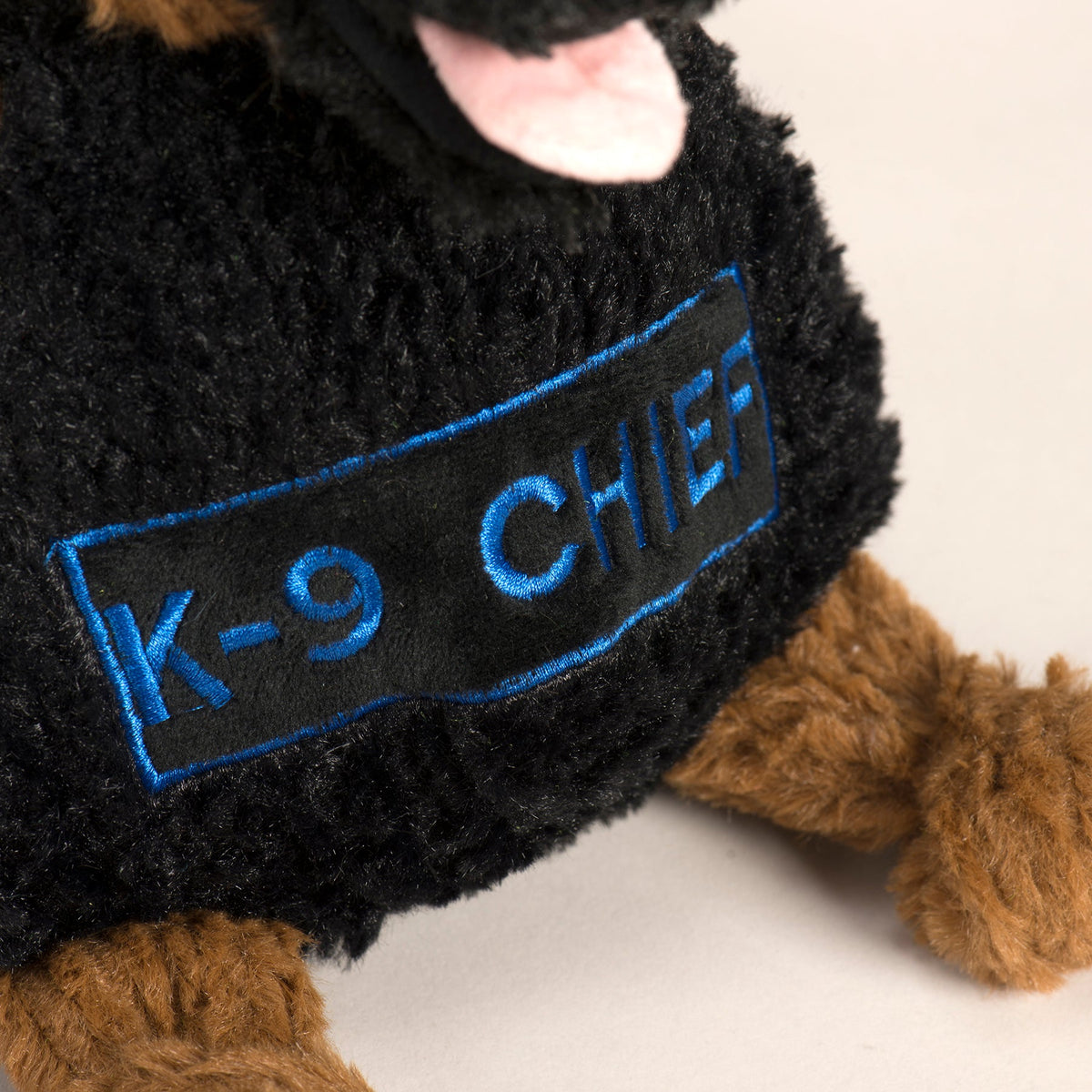 HuggleCause™, Project K-9 Hero, K-9 Chief Knottie® Plush Dog Toy, Large - HuggleHounds - Flyclothing LLC