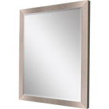 42" Silver Framed Accent Mirror - Homeroots - Flyclothing LLC