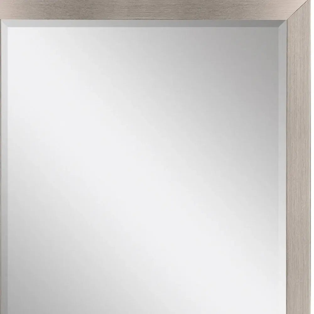 42" Silver Framed Accent Mirror - Homeroots - Flyclothing LLC