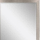 42" Silver Framed Accent Mirror - Homeroots - Flyclothing LLC