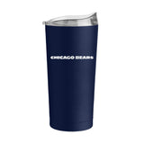 Chicago Bears 20oz Flipside Powder Coat Tumbler - Logo Brands - Flyclothing LLC