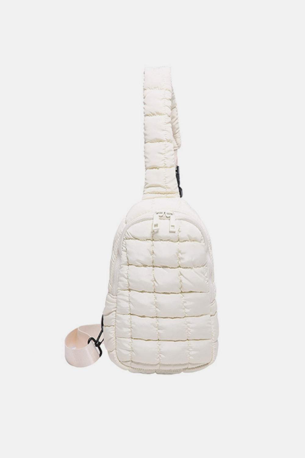Quilted Nylon Crossbody Bag - Trendsi - Flyclothing LLC