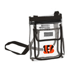 Cincinnati Bengals Clear Crossbody - Logo Brands - Flyclothing LLC