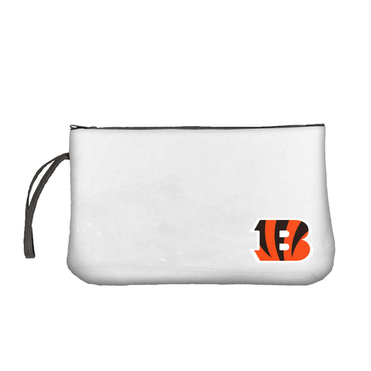 Cincinnati Bengals Clear Wristlet - Logo Brands - Flyclothing LLC
