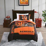 Cincinnati Bengals Status Bed In A Bag Twin
