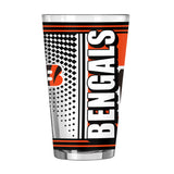 Cincinnati Bengals 16oz Hero Pint Glass - Logo Brands - Flyclothing LLC