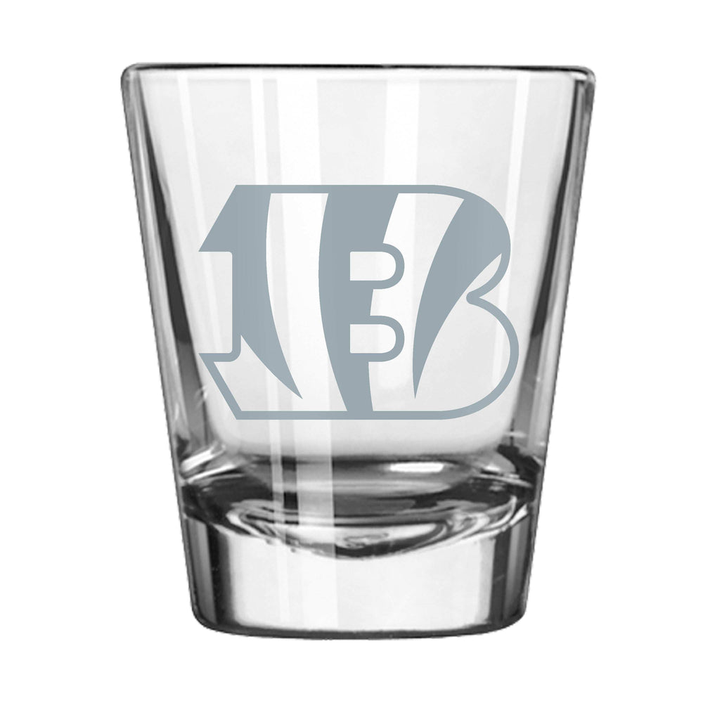 Cincinnati Bengals 2oz Frost Shot Glass - Logo Brands - Flyclothing LLC
