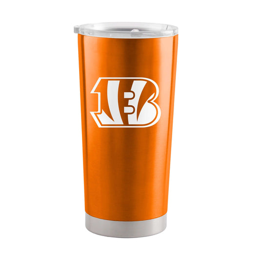 Cincinnati Bengals 1 Color 20oz Gameday Stainless Tumbler - Logo Brands - Flyclothing LLC