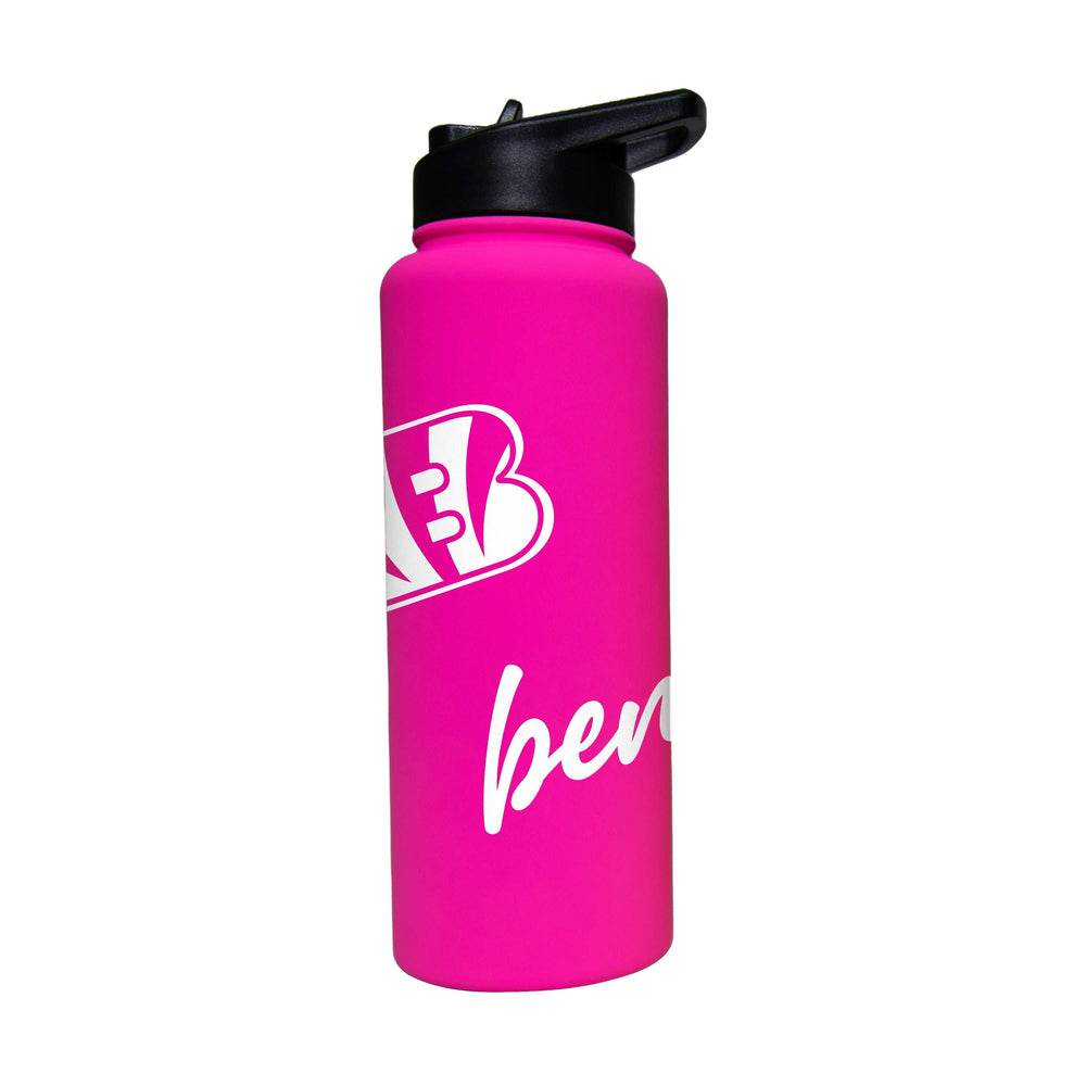 Cincinnati Bengals 34oz Electric Bold Soft Touch Quencher - Logo Brands - Flyclothing LLC