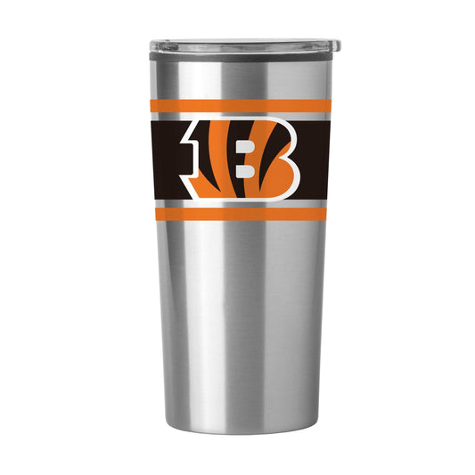 Cincinnati Bengals Stripe 20 oz Fusion Tumbler - Logo Brands - Flyclothing LLC