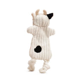 Barnyard HuggleFlatties™ Assorted Durable Plush Dog Toys (3pk) - HuggleHounds - Flyclothing LLC