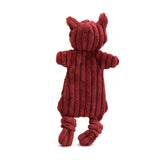 Woodland HuggleFlatties™ Assorted Durable Plush Dog Toys (3pk) - HuggleHounds - Flyclothing LLC