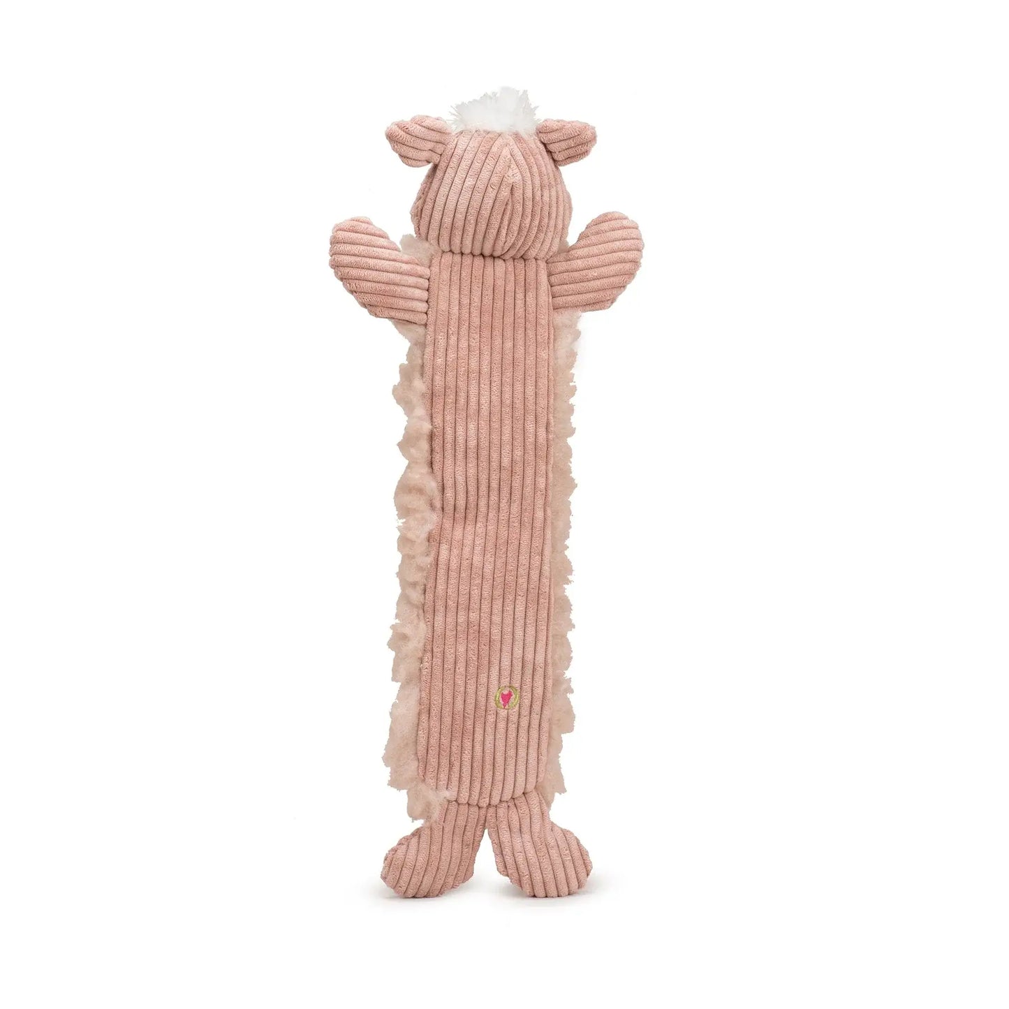 Penelope Pig Fluffer Long & Lovelie™ Durable Plush Dog Toy - HuggleHounds - Flyclothing LLC