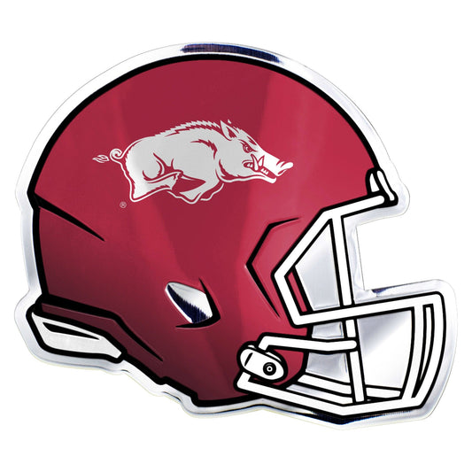 Arkansas Razorbacks Heavy Duty Aluminium Helmet Emblem - Arkansas
