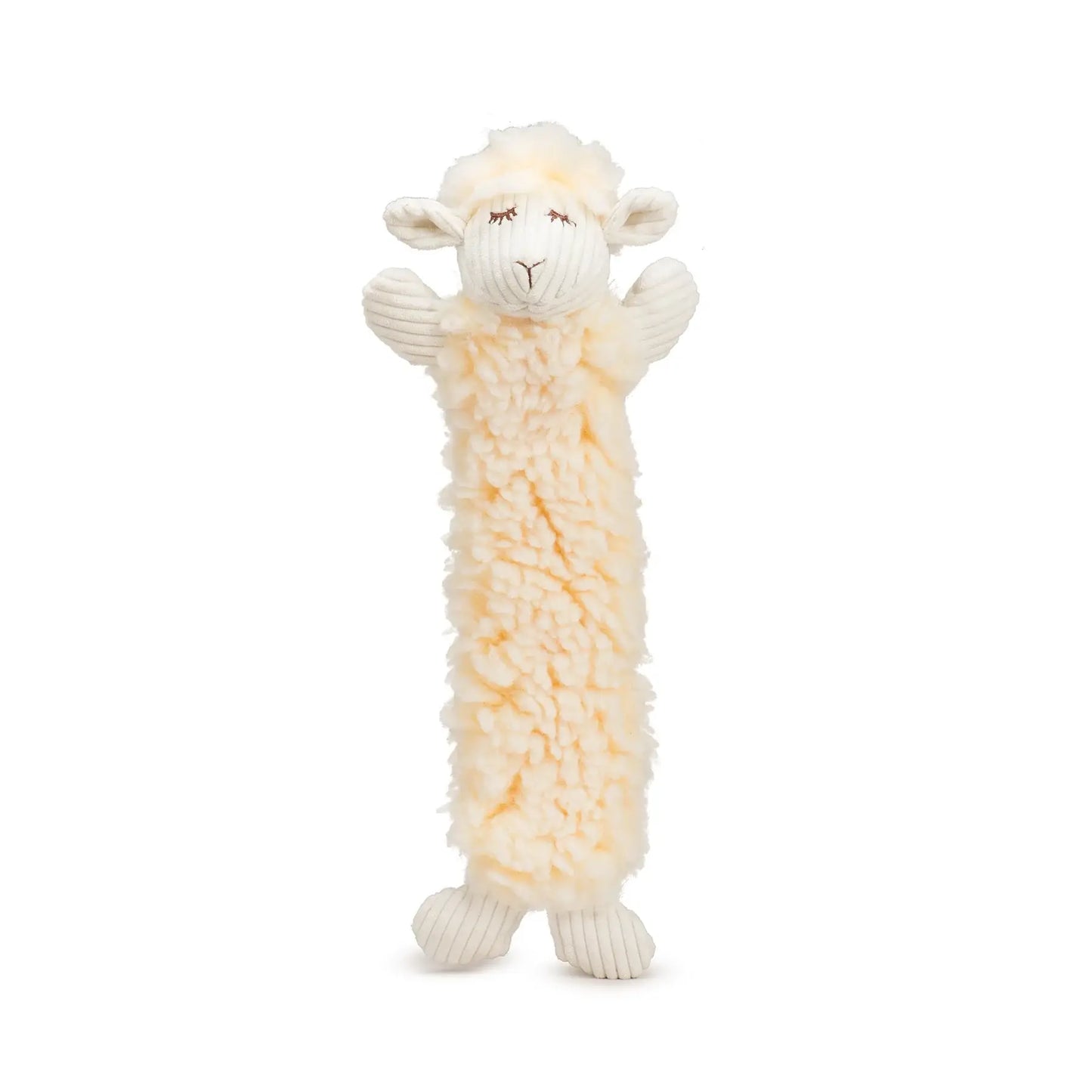Louise Lamb Fluffer Long & Lovelie™ Durable Plush Dog Toy - HuggleHounds - Flyclothing LLC