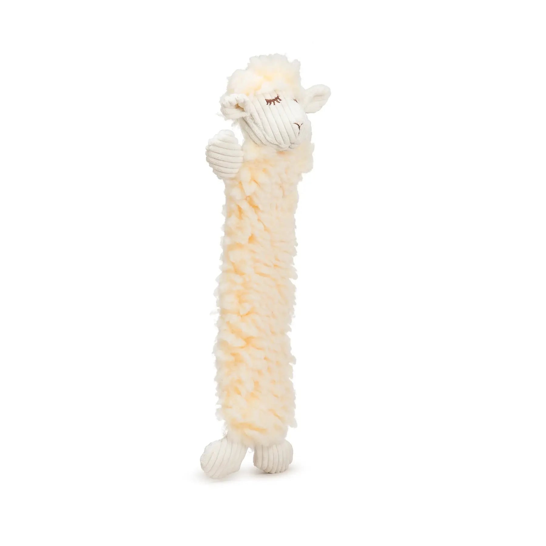 Louise Lamb Fluffer Long & Lovelie™ Durable Plush Dog Toy - HuggleHounds - Flyclothing LLC