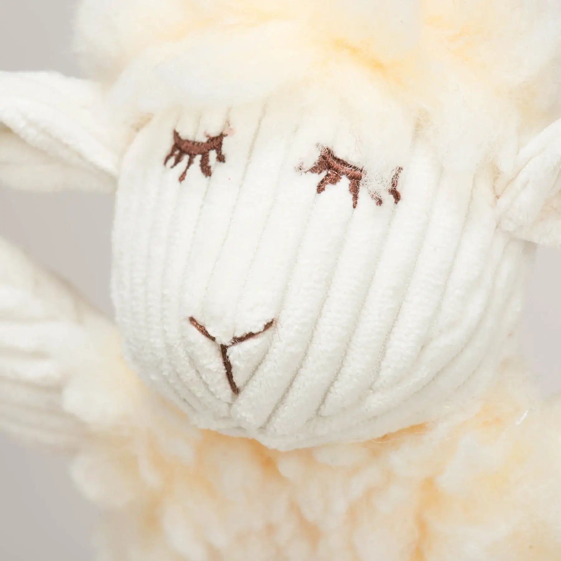 Louise Lamb Fluffer Long & Lovelie™ Durable Plush Dog Toy - HuggleHounds - Flyclothing LLC