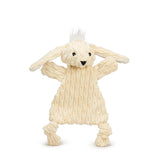 Bobbi Bunny HuggleFlatties™ Durable Plush Dog Toy - HuggleHounds - Flyclothing LLC