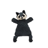 Reggie Raccoon HuggleFlatties™ Durable Plush Dog Toy - HuggleHounds - Flyclothing LLC
