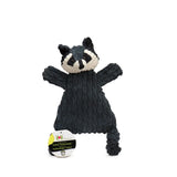 Reggie Raccoon HuggleFlatties™ Durable Plush Dog Toy - HuggleHounds - Flyclothing LLC