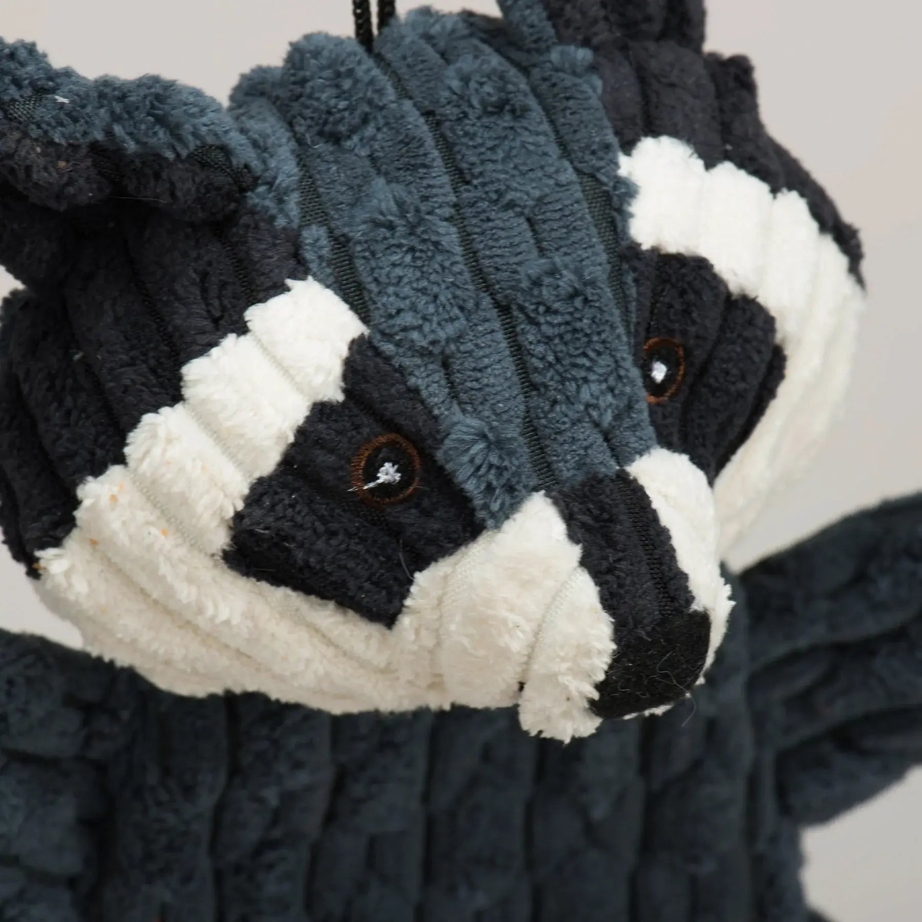 Reggie Raccoon HuggleFlatties™ Durable Plush Dog Toy - HuggleHounds - Flyclothing LLC